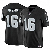Men & Women & Youth Las Vegas Raiders #16 Jakobi Meyers Black 2023 F.U.S.E Vapor Untouchable Limited Jersey,baseball caps,new era cap wholesale,wholesale hats